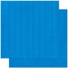 Bo Bunny Press - Double Dot Designs Collection - 12 x 12 Double Sided Paper - Stripe - Blueberry
