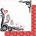 Bo Bunny Press - Crush Collection - Valentine - 12 x 12 Double Sided Paper - Crush