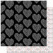 Bo Bunny Press - Crush Collection - Valentine - 12 x 12 Double Sided Paper - Crush Bliss