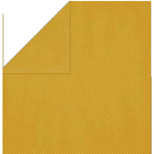 Bo Bunny Press - Double Dot Paper - 12 x 12 Double Sided Paper - Curry Dot, CLEARANCE