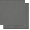 BoBunny - Double Dot Designs - 12 x 12 Double Sided Paper - Charcoal