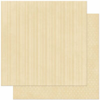 BoBunny - Double Dot Designs Collection - 12 x 12 Double Sided Paper - Stripe - Chiffon