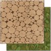 Bo Bunny - Camp-A-Lot Collection - 12 x 12 Double Sided Paper - Firewood