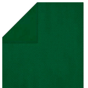 Bo Bunny Press - Double Dot Paper - 12 x 12 Double Sided Paper - Evergreen Dot, CLEARANCE