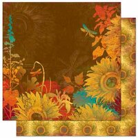 Bo Bunny Press - Forever Fall Collection - 12 x 12 Double Sided Paper - Forever Fall
