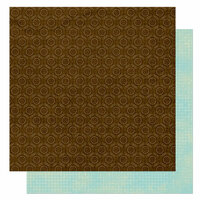 Bo Bunny Press - Flutter Butter Collection - 12 x 12 Double Sided Paper - Flutter Butter Burst