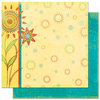 Bo Bunny Press - Flower Child Collection - 12 x 12 Double Sided Paper - Flower Child Harmony