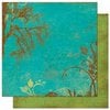 Bo Bunny Press - Forever Fall Collection - 12 x 12 Double Sided Paper - Dusk