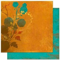 Bo Bunny Press - Forever Fall Collection - 12 x 12 Double Sided Paper - Bouquet