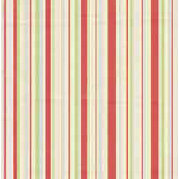 Bo Bunny Press - Felicity Collection - 12x12 Paper - Felicity Stripe, CLEARANCE