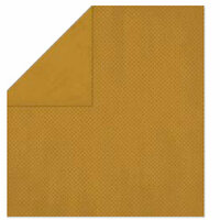 Bo Bunny Press - Double Dot Paper - 12 x 12 Double Sided Paper - Gingerbread Dot