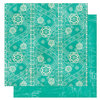 Bo Bunny Press - Gypsy Collection - 12 x 12 Double Sided Paper - Gypsy Lace