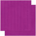 Bo Bunny Press - Double Dot Designs Collection - 12 x 12 Double Sided Paper - Stripe - Grape