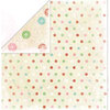 Bo Bunny Press - Holiday Cheer Collection - 12 x 12 Double Sided Paper - Holiday Cheer Gumdrops