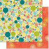 Bo Bunny - Hello Sunshine Collection - 12 x 12 Double Sided Paper - Dot