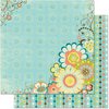 Bo Bunny Press - Hello Sunshine Collection - 12 x 12 Double Sided Paper - Breezy
