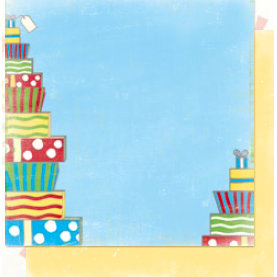Bo Bunny Press - It's My Party Collection - 12 x 12 Double Sided Paper - It's My Party Presents