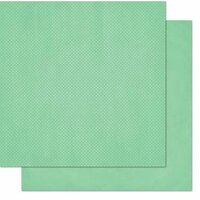 BoBunny - Double Dot Designs Collection - 12 x 12 Double Sided Paper - Jade
