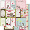 Bo Bunny Press - Love Bandit Collection - 12 x 12 Double Sided Paper - Love Bandit Cut-Outs, CLEARANCE