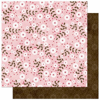 Bo Bunny Press - Love Bandit Collection - 12 x 12 Double Sided Paper - Love Bandit Tweetheart
