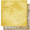 Bo Bunny Press - Learning Curve Collection - 12 x 12 Double Sided Paper - Learning Curve Crossword