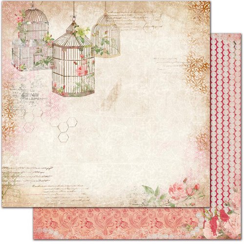 Bo Bunny - Little Miss Collection - 12 x 12 Double Sided Paper - Maree