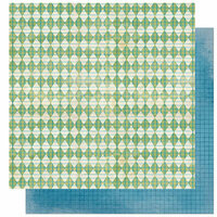 Bo Bunny Press - Learning Curve Collection - 12 x 12 Double Sided Paper - Learning Curve Recess