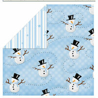 Bo Bunny Press - Month 2 Month Collection - 12x12 Double Sided Paper - January
