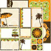 Bo Bunny Press - Mango Luau Collection - 12 x 12 Double Sided Paper - Mango Luau Cut Outs