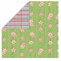 Bo Bunny Press - Month 2 Month Collection - 12x12 Double Sided Paper - May, CLEARANCE