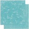 BoBunny - Double Dot Designs Collection - 12 x 12 Double Sided Paper - Flourish - Ocean