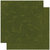 BoBunny - Double Dot Designs Collection - 12 x 12 Double Sided Paper - Flourish - Olive