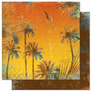 Bo Bunny Press - Paradise Collection - 12 x 12 Double Sided Paper - Paradise