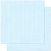 Bo Bunny Press - Double Dot Designs Collection - 12 x 12 Double Sided Paper - Stripe - Powder Blue
