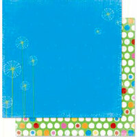 Bo Bunny Press - Popsicle Collection - 12 x 12 Double Sided Paper - Cotton Candy