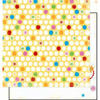 Bo Bunny Press - Popsicle Collection - 12 x 12 Double Sided Paper - Lemonade