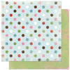 Bo Bunny Press - Persuasion Collection - 12 x 12 Double Sided Paper - Persuasion Dot