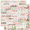 Bo Bunny Press - Persuasion Collection - 12 x 12 Double Sided Paper - Persuasion Moments