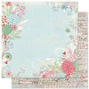 Bo Bunny Press - Persuasion Collection - 12 x 12 Double Sided Paper - Persuasion My Sweet