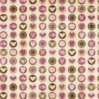 Bo Bunny Press - Smitten Collection - Valentine's Day - 12x12 Iridescent Paper - Smitten