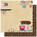 Bo Bunny Press - Sweet Tooth Collection - 12 x 12 Double Sided Paper - Sweet Tooth