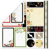 Bo Bunny Press - Splendor Collection - 12 x 12 Double Sided Paper - Splendor Cut Outs, CLEARANCE
