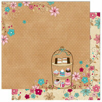 Bo Bunny - Sweet Tooth Collection - 12 x 12 Double Sided Paper - Delish