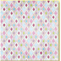 Bo Bunny Press - Patterned Paper - Spring Jewels Diamonds, CLEARANCE