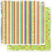 Bo Bunny Press - Sun Kissed Collection - 12 x 12 Double Sided Paper - Sun Kissed Stripe