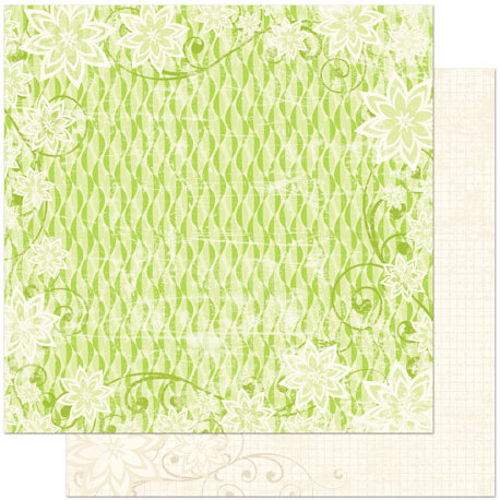 Bo Bunny Press - Vicki B Collection - 12 x 12 Double Sided Paper - Loverly