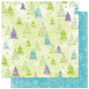 Bo Bunny Press - Winter Joy Collection - Christmas - 12 x 12 Double Sided Paper - Winter Joy Brrrr