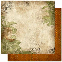Bo Bunny - Zoology Collection - 12 x 12 Double Sided Paper - Zoology