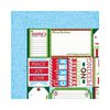 Bo Bunny - Mistletoe Collection - Christmas - 12 x 12 Double Sided Paper - Santa's List