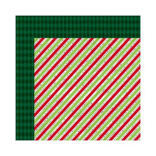 Bo Bunny Press - Mistletoe Collection - Christmas - 12 x 12 Double Sided Paper - Twas The Night